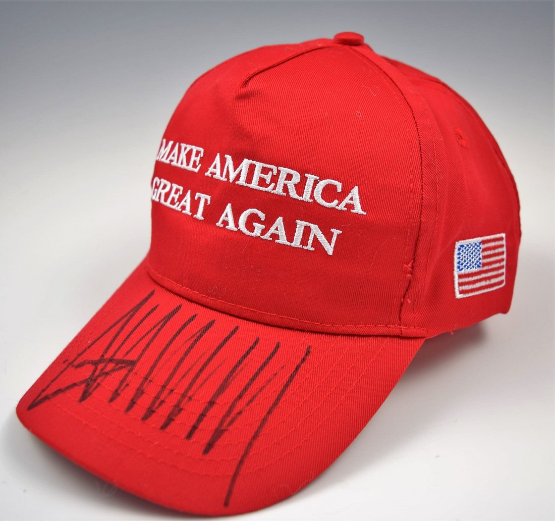 Donald Trump Autograph Campaign Hat (1 of 2)