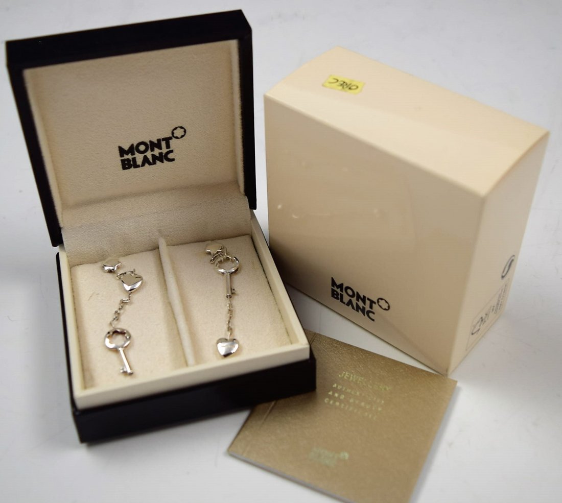 Montblanc Sterling Silver Earrings (1 of 3)