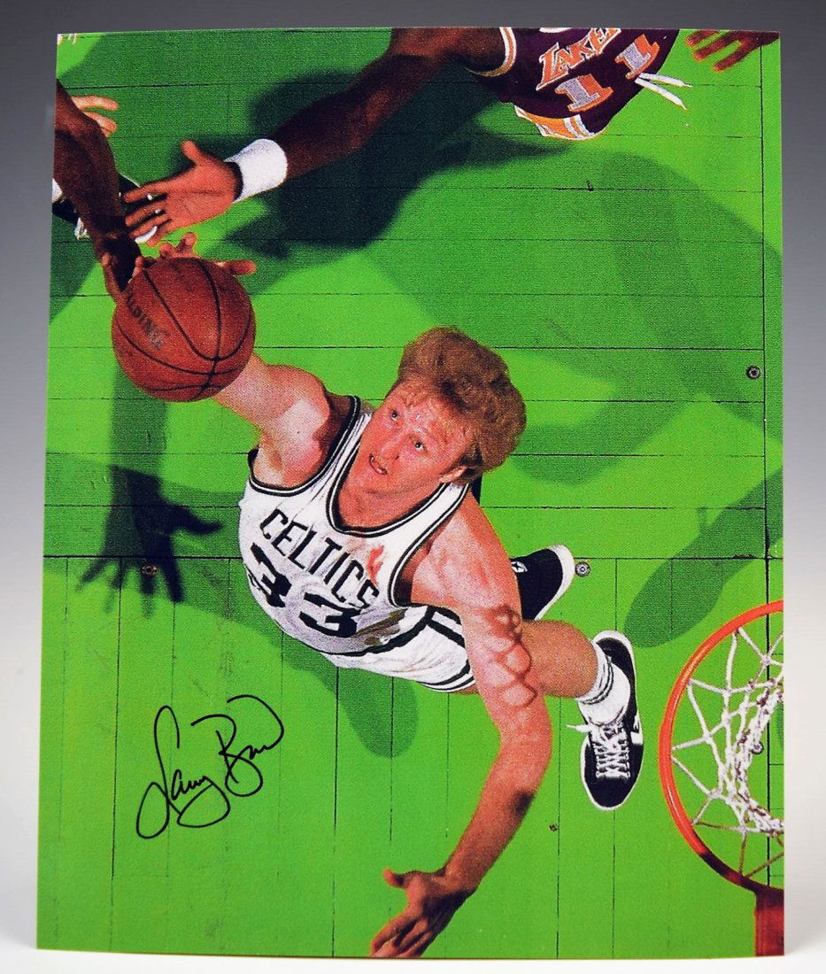 Larry Bird Signed Photograph (1 of 2)