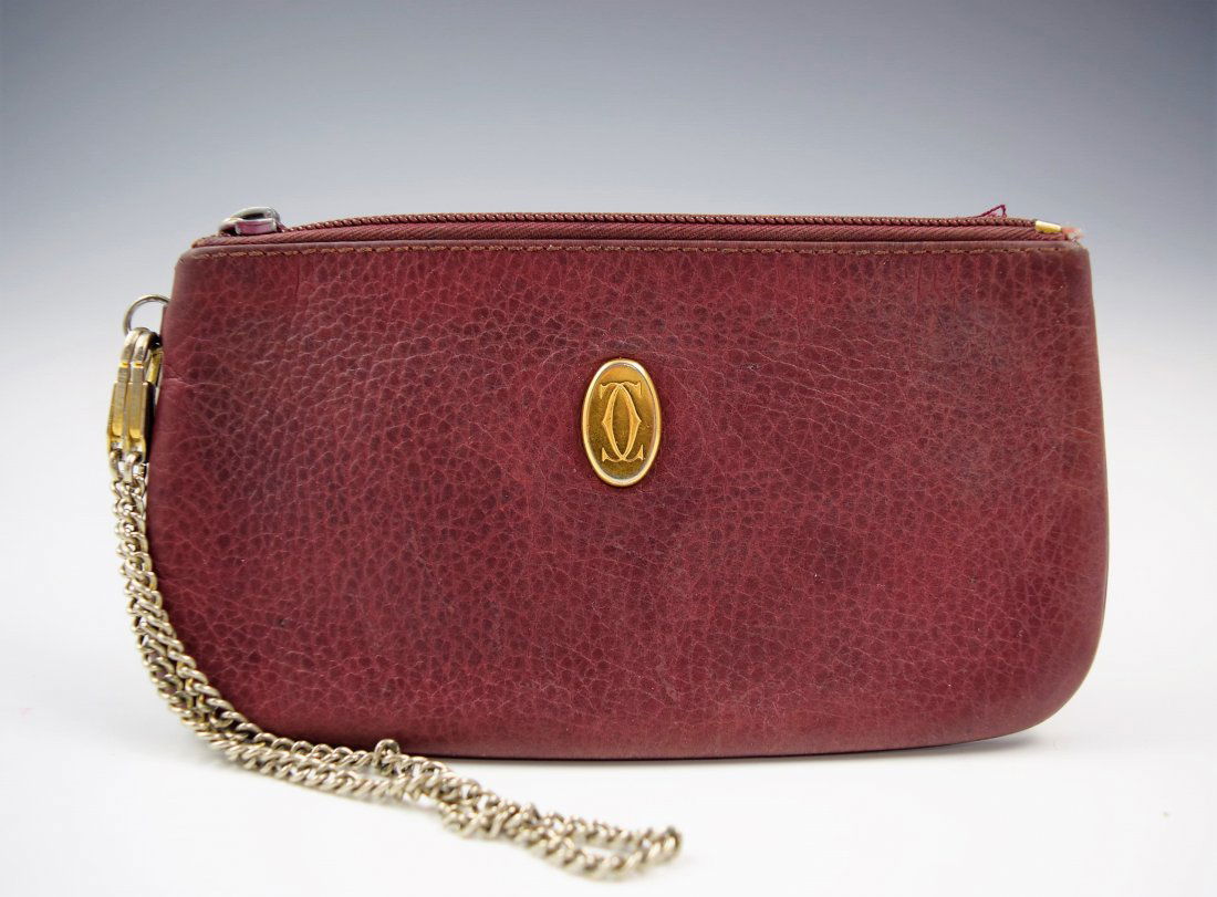 Vintage Cartier Leather Clutch Wallet (1 of 3)