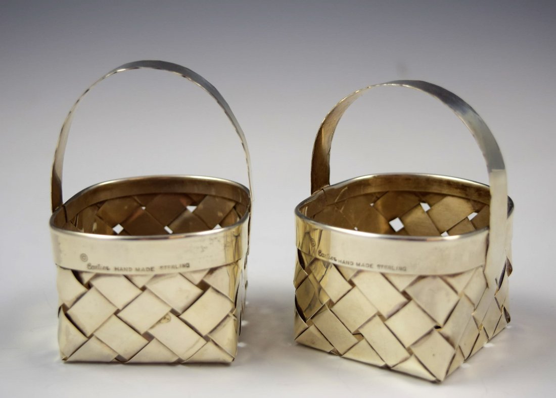 Cartier Sterling Silver Baskets (1 of 4)