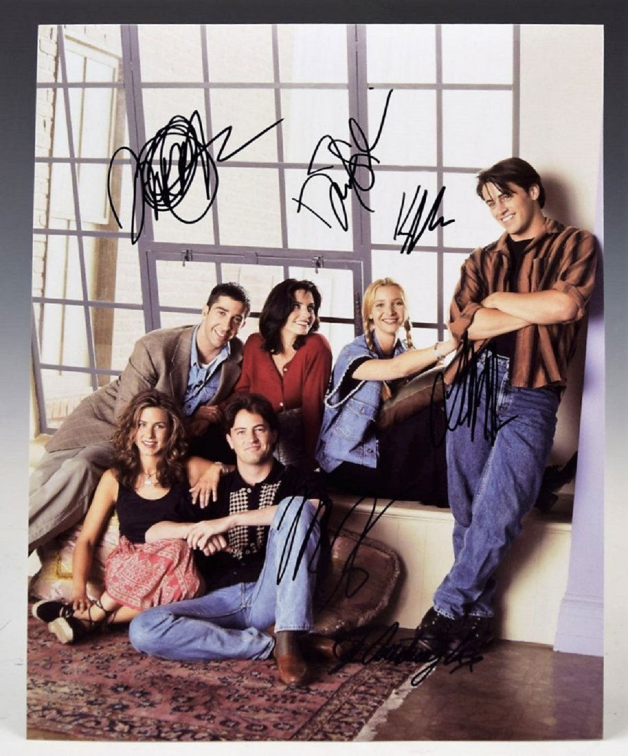 Friends Cast Signed Photograph (1 of 3)