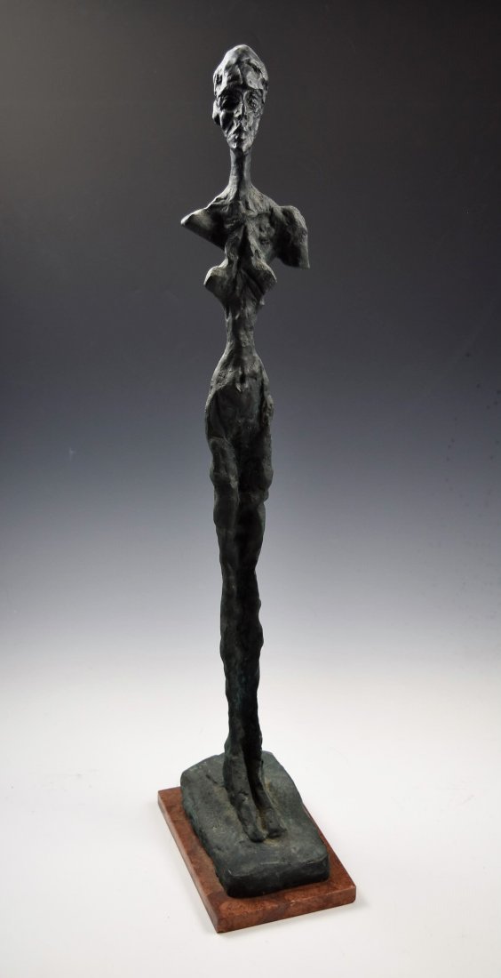 After Alberto Giacometti Bronze Sculpture (1 of 6)