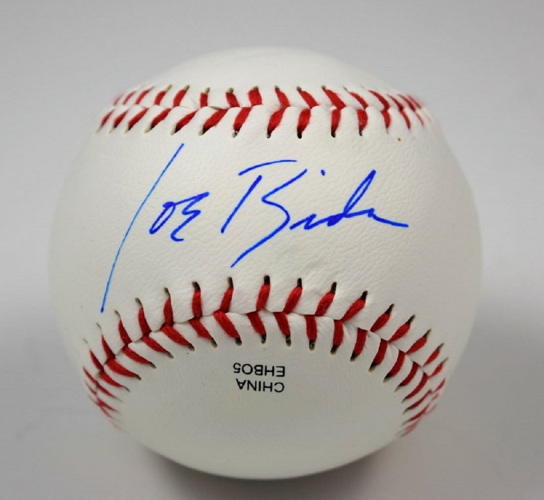 Joe Biden Signed Baseball (1 of 3)