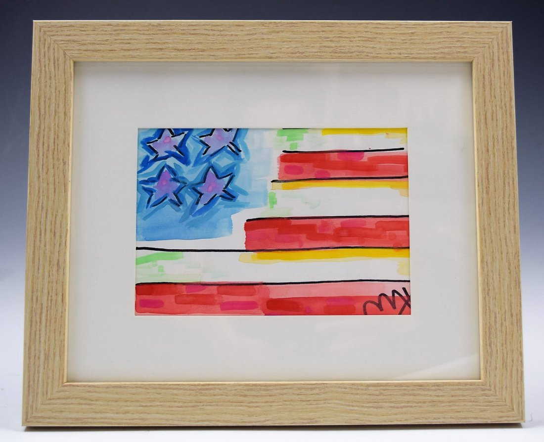 Peter Max Watercolor (1 of 2)