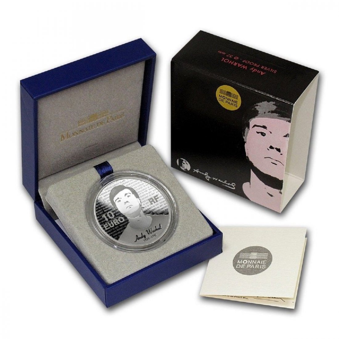 Andy Warhol Silver Coin (1 of 2)