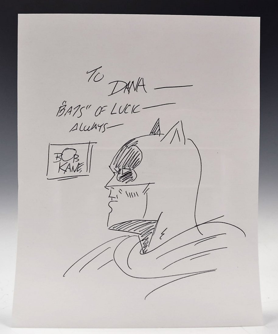 Bob Kane Drawing (1 of 2)