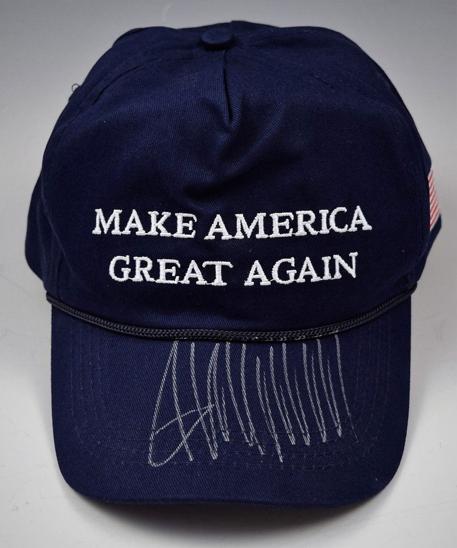 Donald Trump Autograph Campaign Hat (1 of 3)