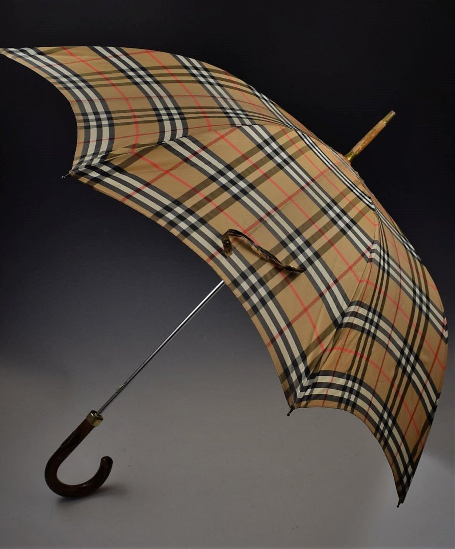 vintage burberry umbrella