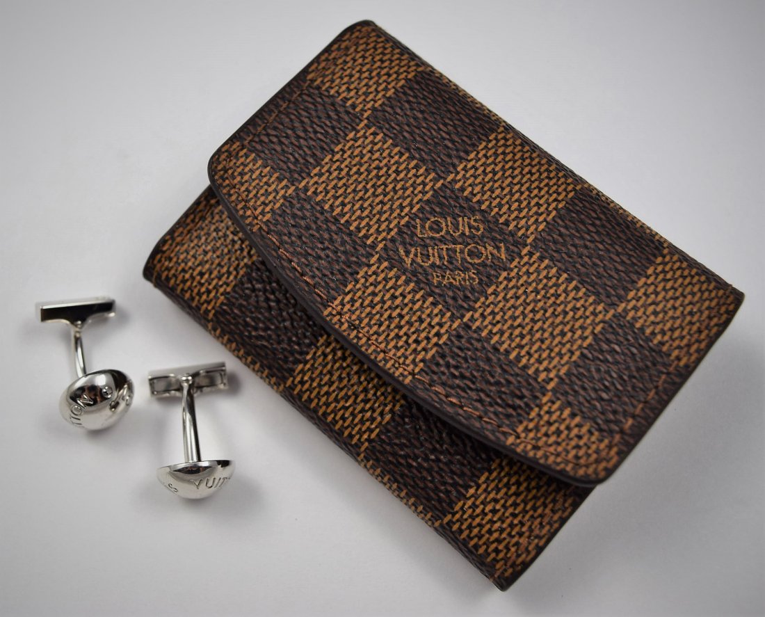 Louis Vuitton Sterling Silver Cufflinks (1 of 4)