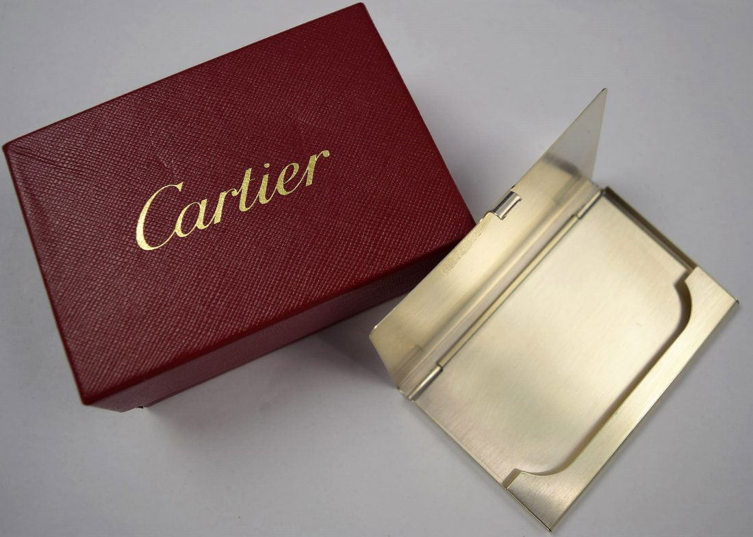 Cartier Sterling Silver Card Case (1 of 4)