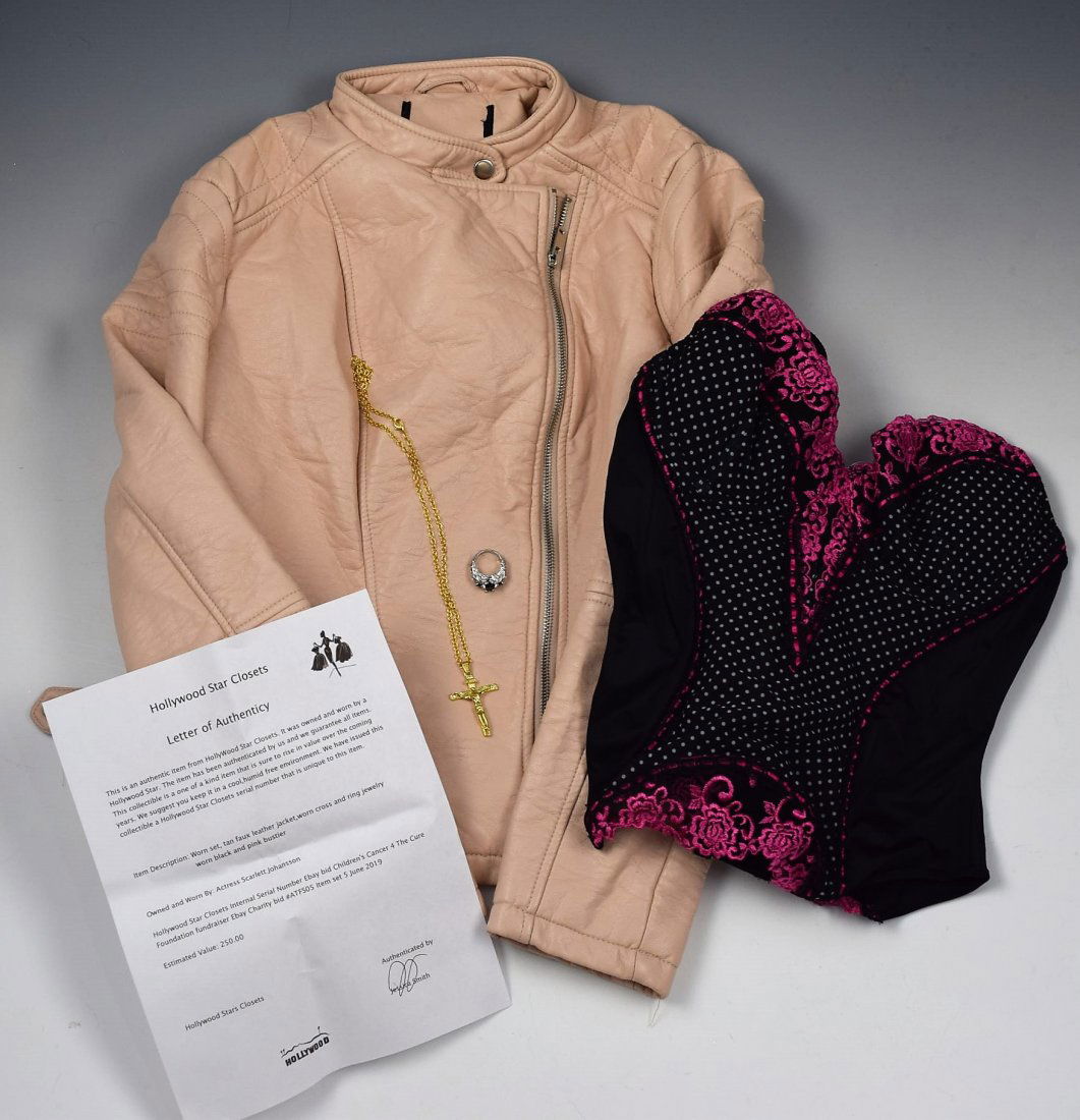 Scarlett Johansson Owned Jacket and Jewelry (1 of 3)