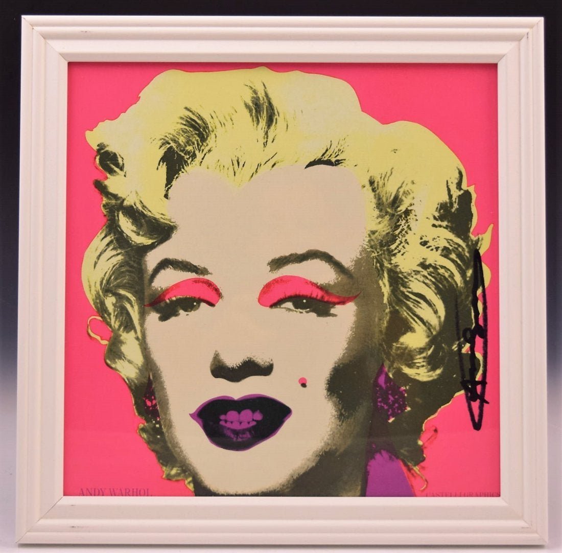 Andy Warhol Marilyn Signed (1 of 3)