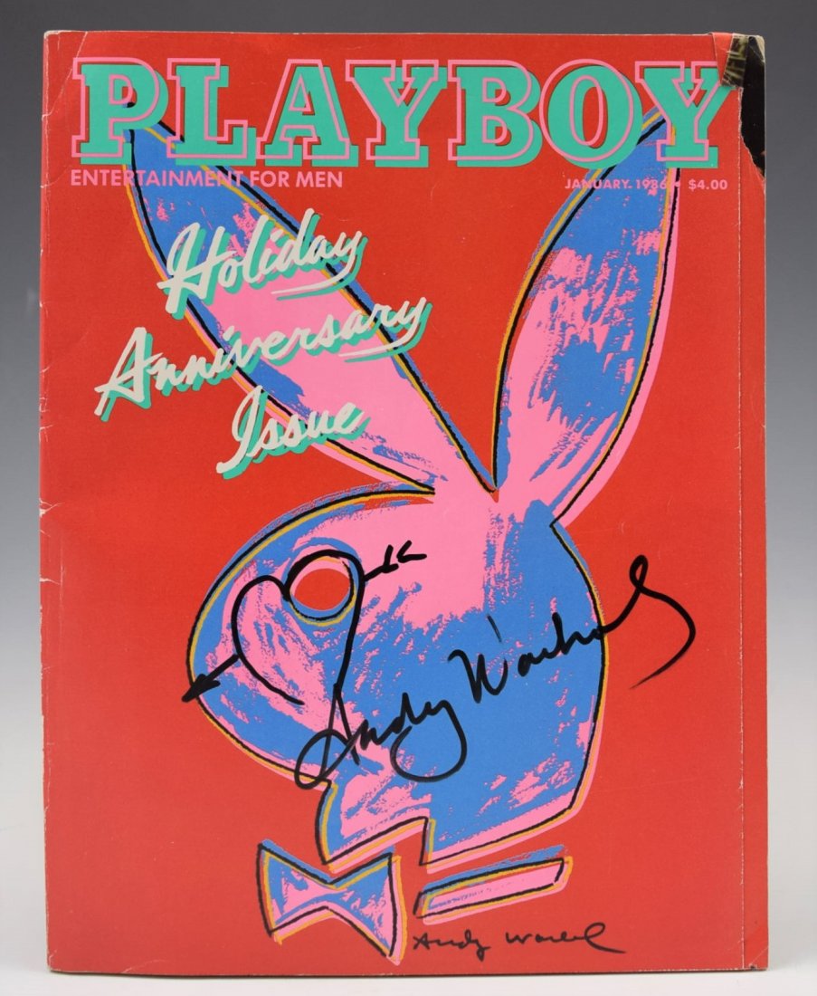 Andy Warhol Signed Magazine (1 of 4)