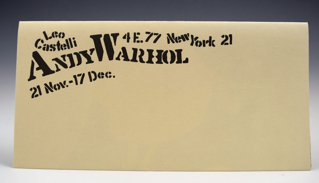 Andy Warhol Flowers Mailer (1 of 2)