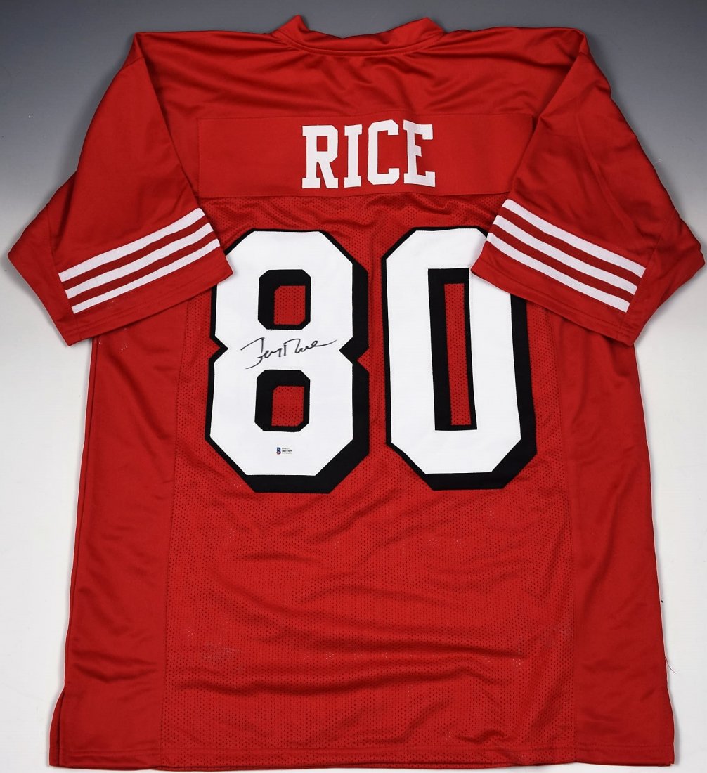 Jerry Rice Signed Jersey (1 of 2)