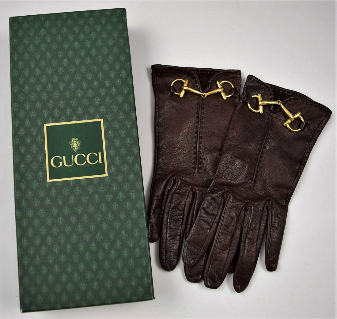 Gucci Leather Gloves (1 of 3)