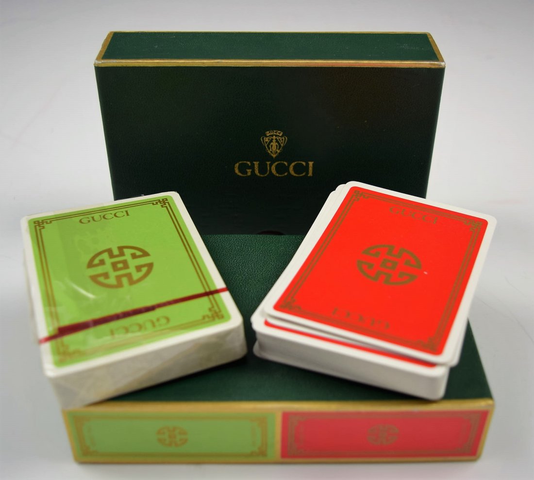 Vintage Gucci Playing Cards (1 of 1)