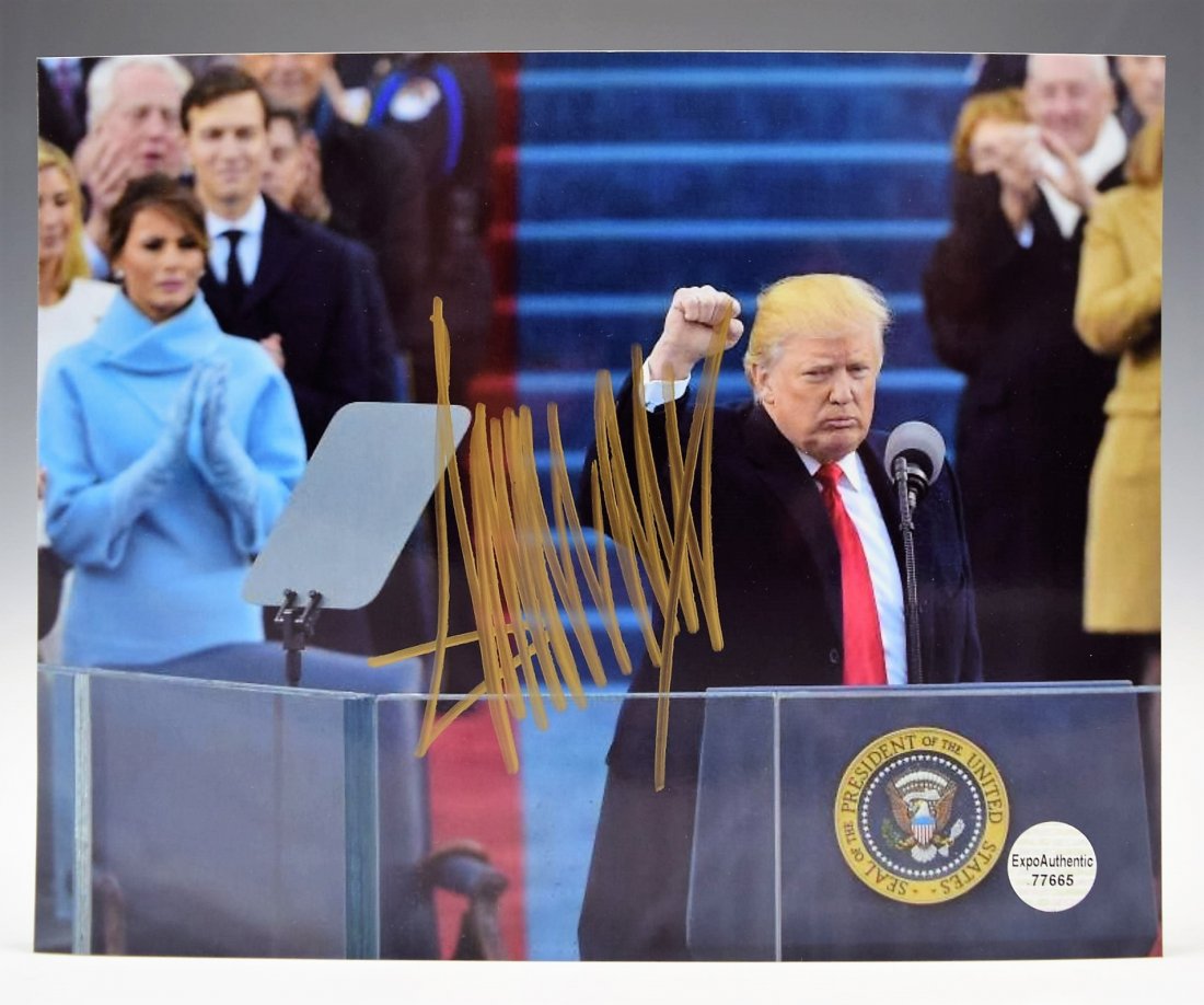 Donald Trump Signed Photograph (1 of 2)