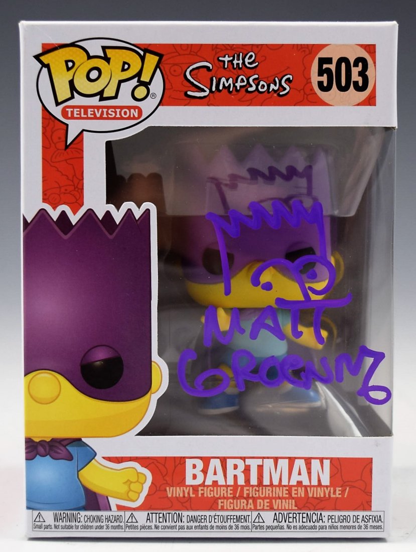Matt Groening Signed Doll (1 of 3)