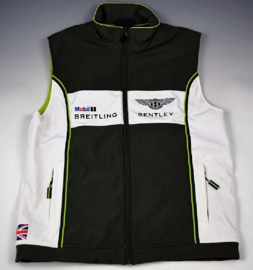 Bentley Racing Vest Breitling: Bentley men's racking vest (Breitling) Size XL