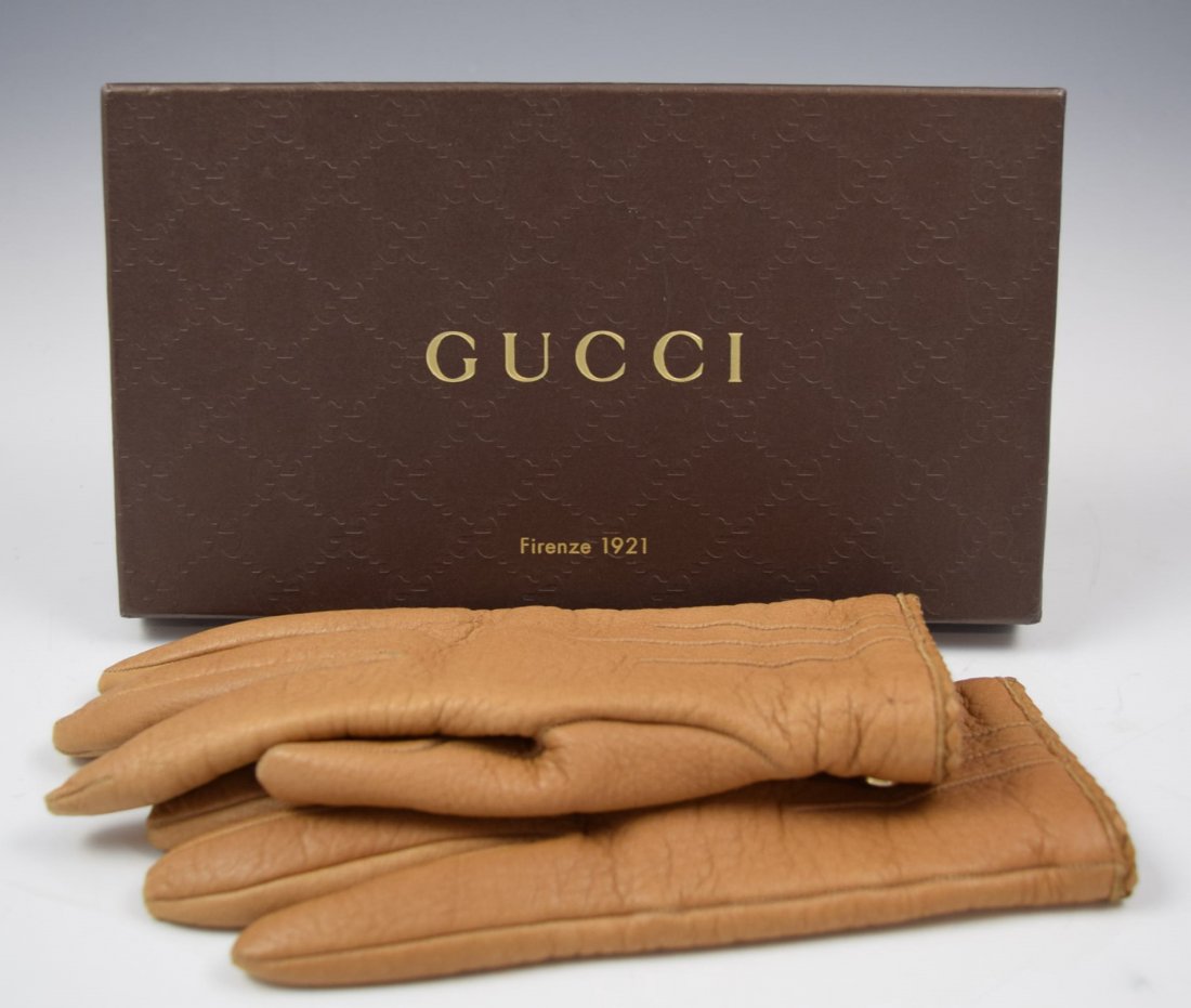 Gucci Leather Gloves (1 of 3)