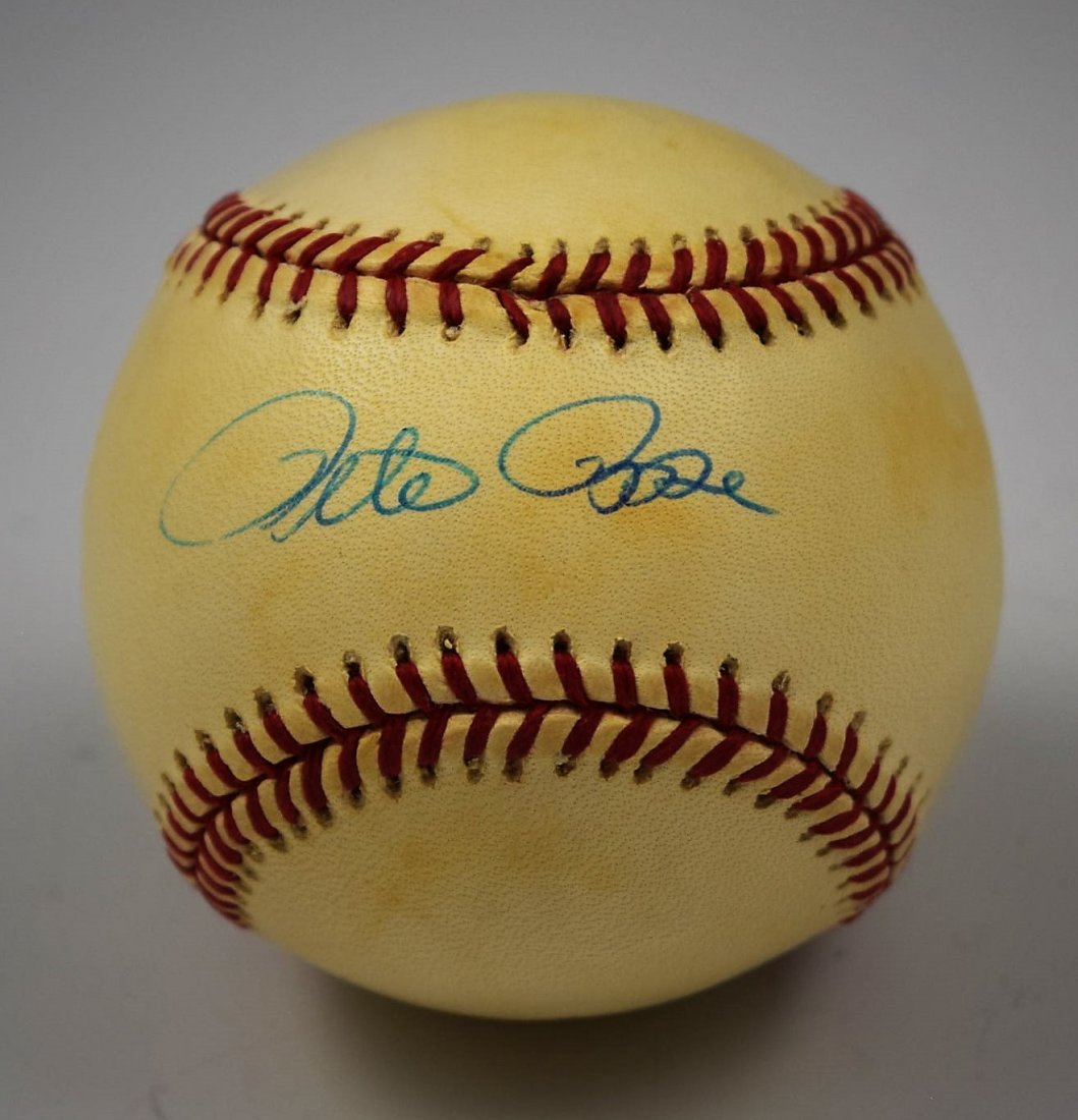 Pete Rose Signed Baseball (1 of 2)