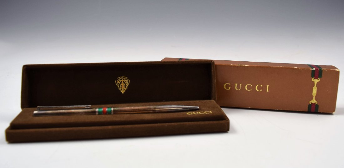 Vintage Gucci Sterling Silver Pen (1 of 3)