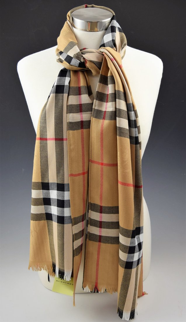 Burberry Cashmere Scarf (1 of 3)