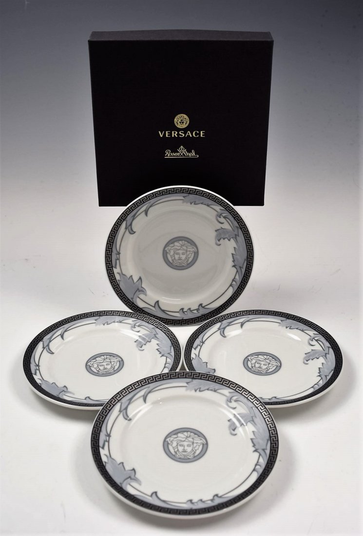 Versace Rosenthal Porcelain Plates (1 of 4)