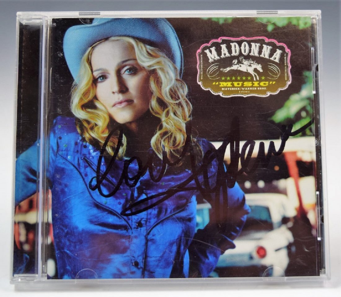 Madonna Signed Album (1 of 2)