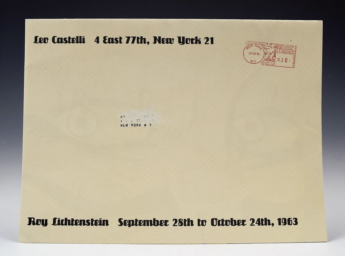 Roy Lichtenstein Crying Girl Mailer (1 of 3)