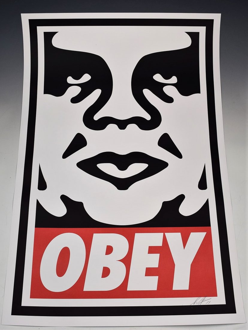 Shepard Fairey Signed (1 of 2)