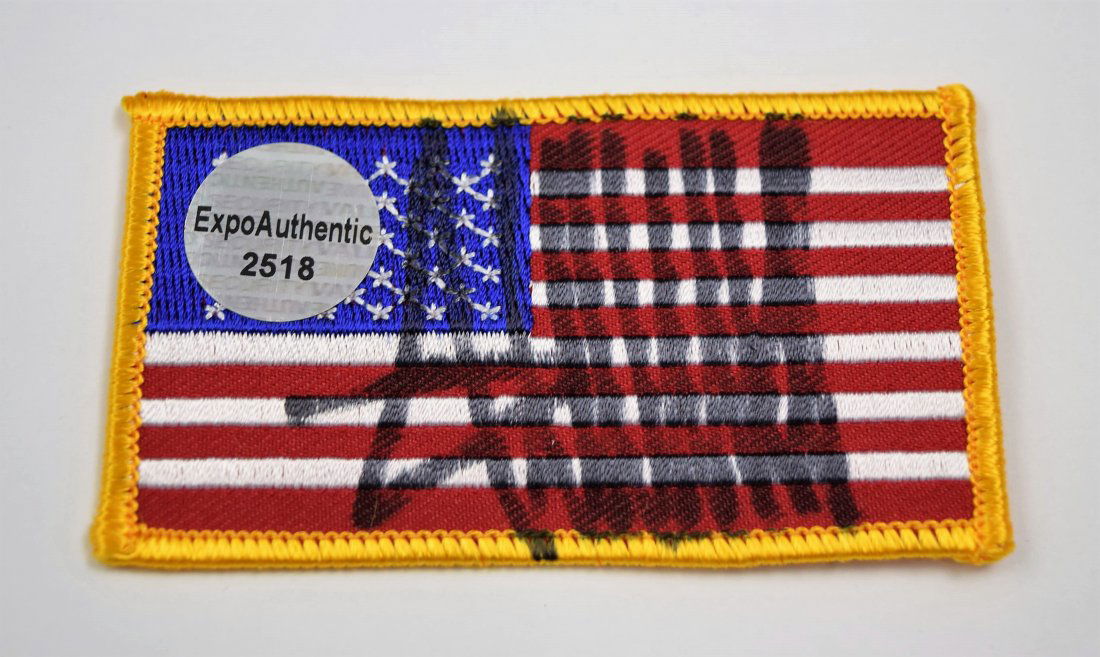 Donald Trump Autograph Flag Patch (1 of 2)