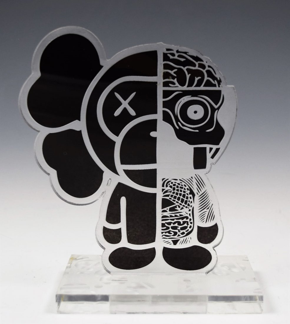 KAWS x BAPE Acrylic Art Figure (1 of 2)