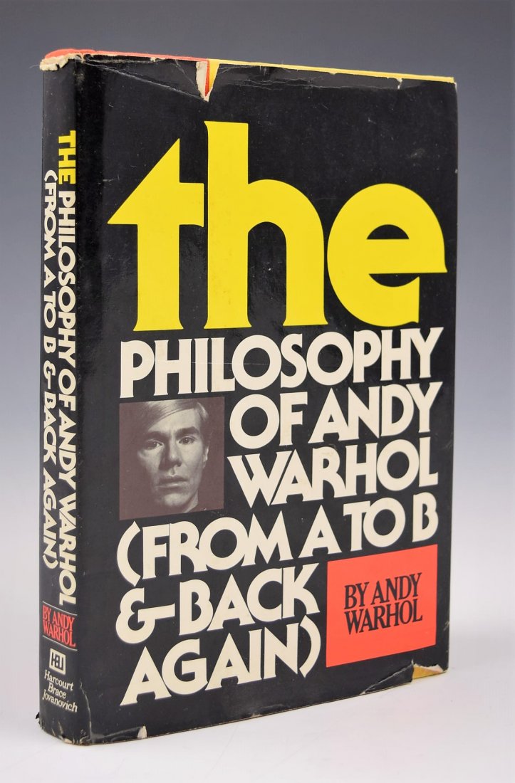 Andy Warhol Signed Book (1 of 3)