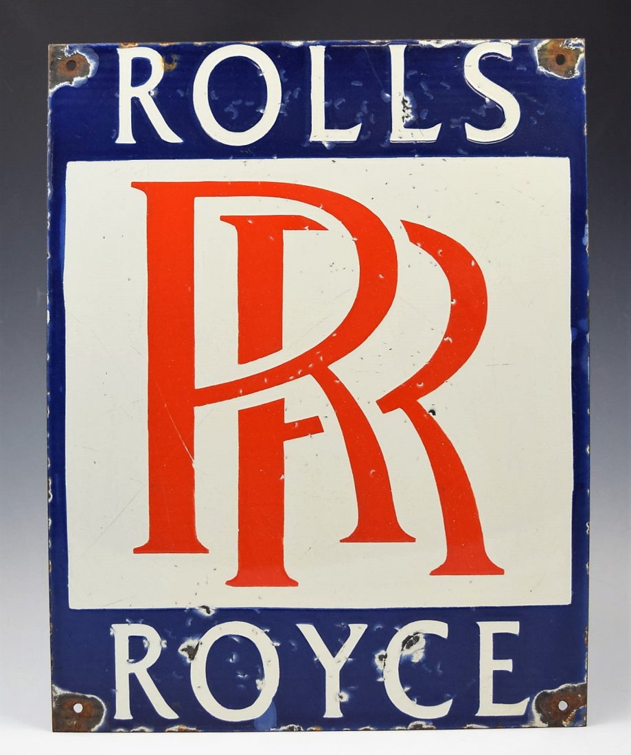 Rolls Royce Porcelain Sign (1 of 4)