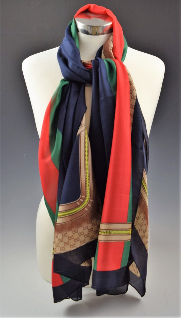 Gucci Silk Scarf (1 of 3)