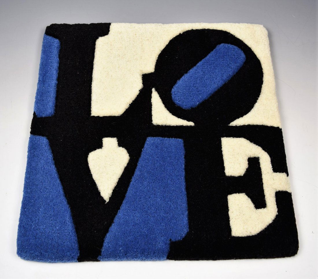 Robert Indiana Love Rug (1 of 3)