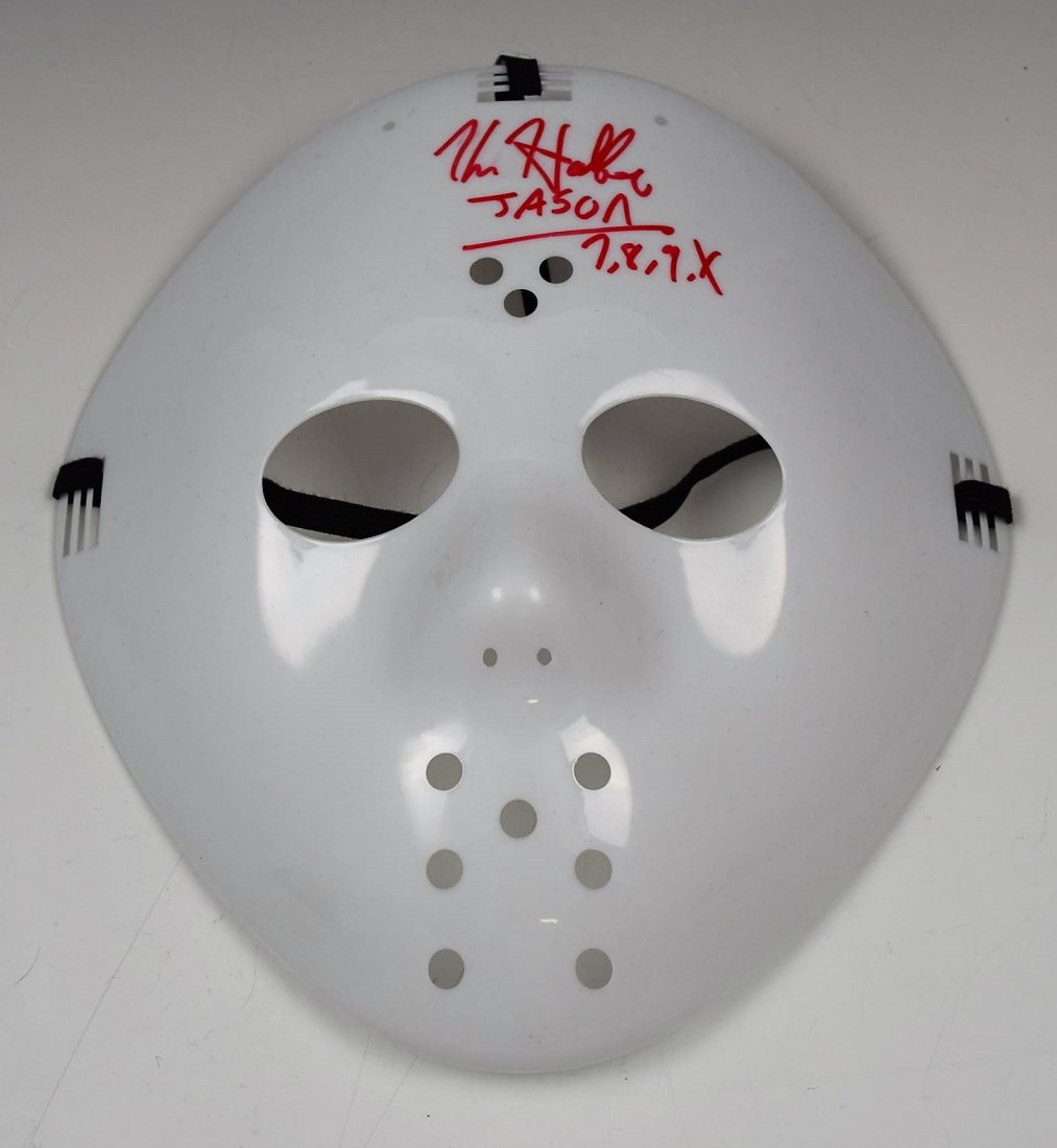 Kane Hodder Autographed Hockey Mask (1 of 2)