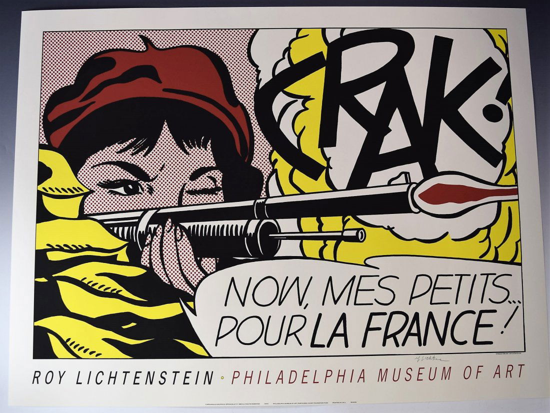 Roy Lichtenstein Signed Poster (1 of 2)