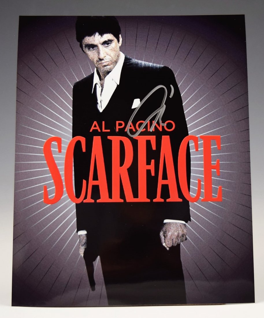 Al Pacino Scarface Signed Photograph (1 of 3)