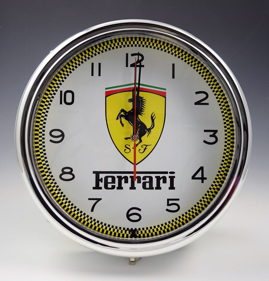 Ferrari Neon Clock (1 of 5)