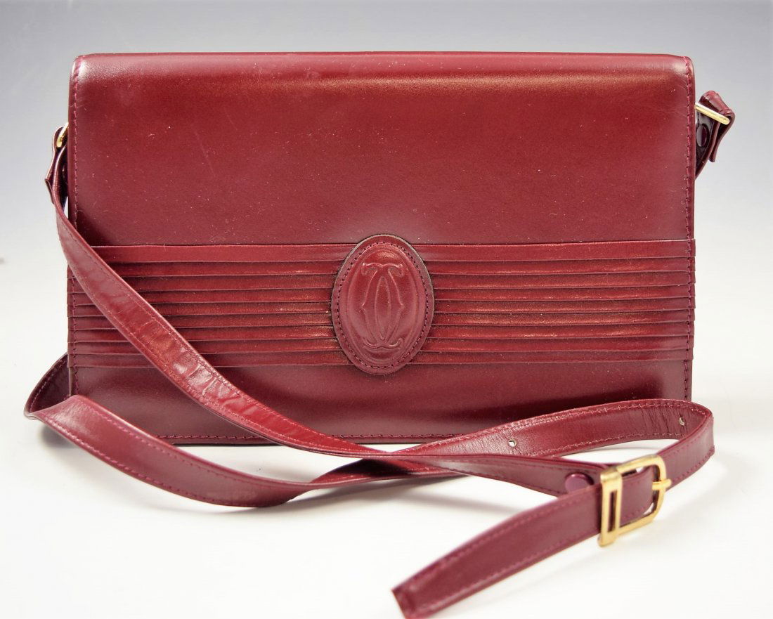Vintage Cartier Leather Handbag (1 of 3)