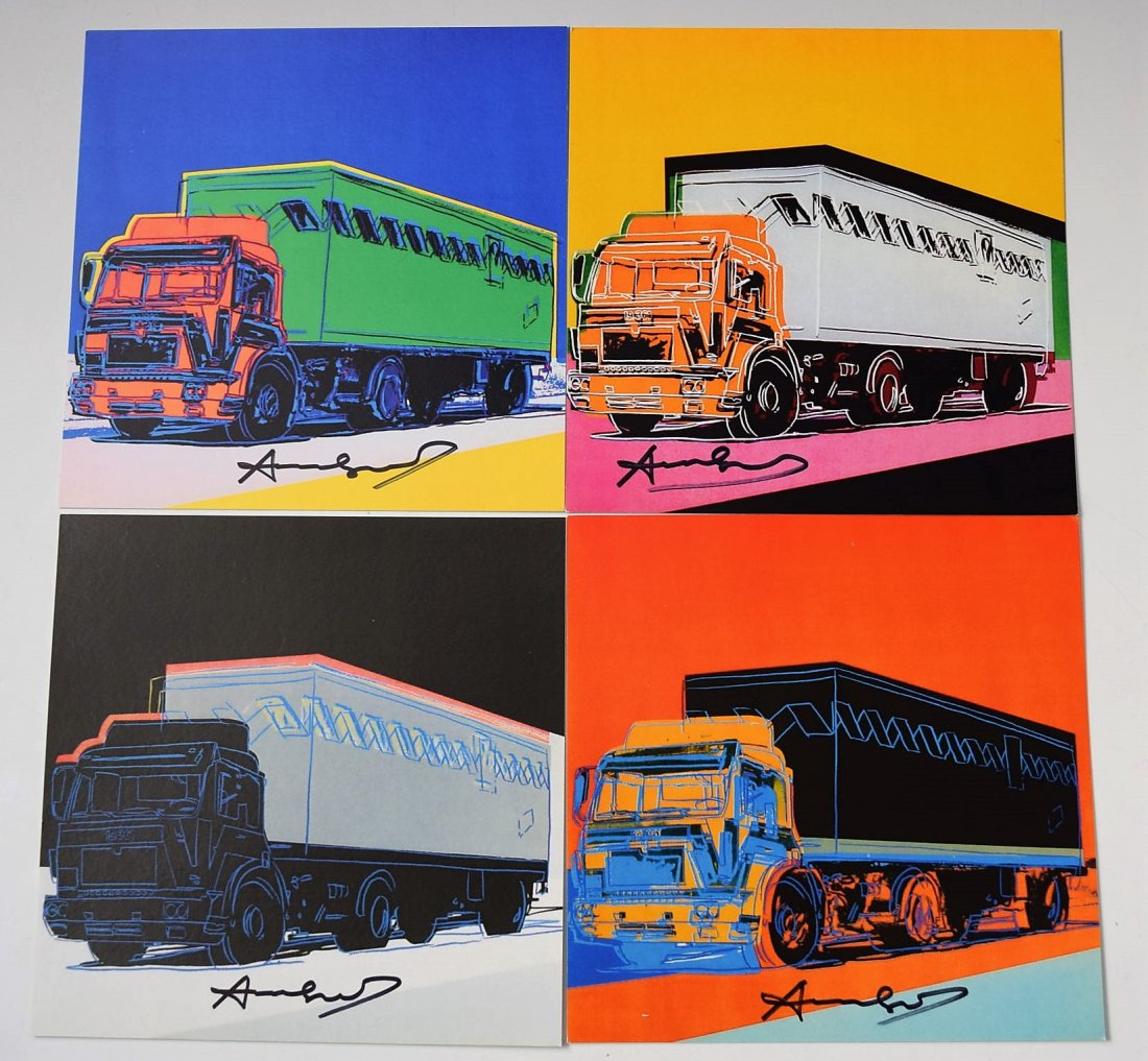 Andy Warhol Signed Trucks (1 of 4)
