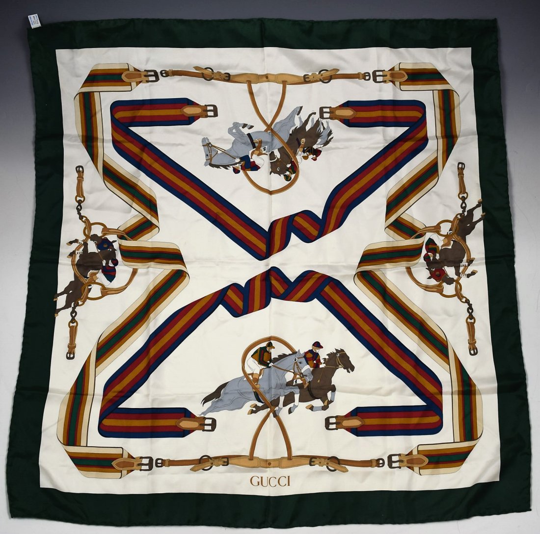 Vintage Gucci Silk Scarf (1 of 3)
