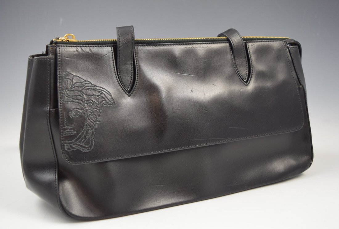 Vintage Gianni Versace Leather Handbag (1 of 2)