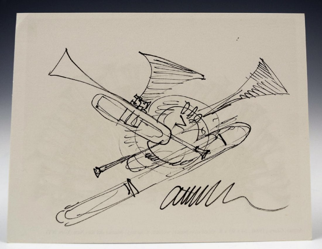 Fernandez Arman Drawing (1 of 2)