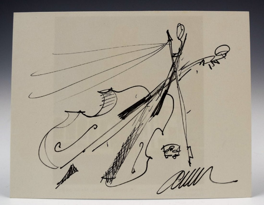 Fernandez Arman Drawing (1 of 2)