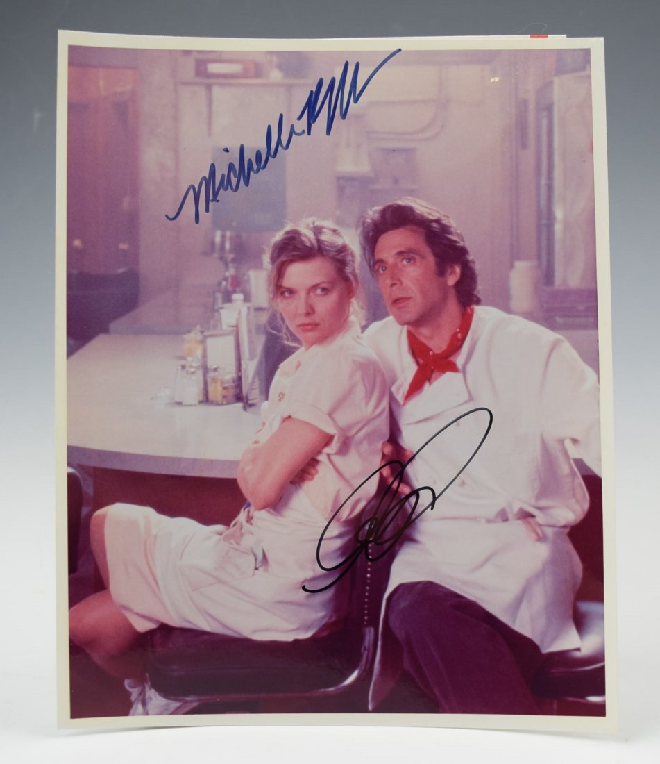 Al Pacino and Michelle Pfeiffer Signed Photograph (1 of 2)